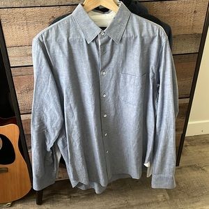 Rag & Bone Linen Button Down Size L